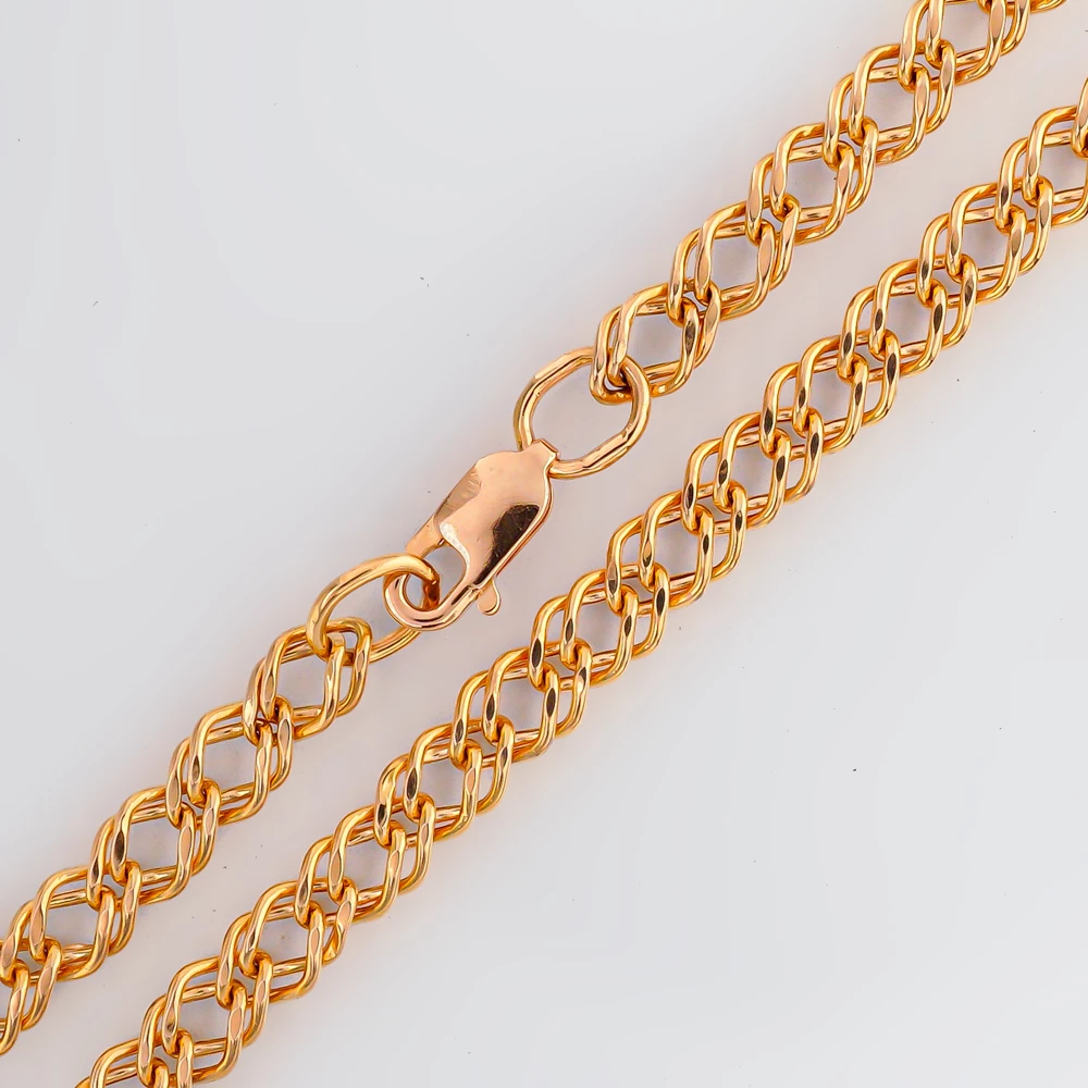 Браслет из красного золота 585 пробы