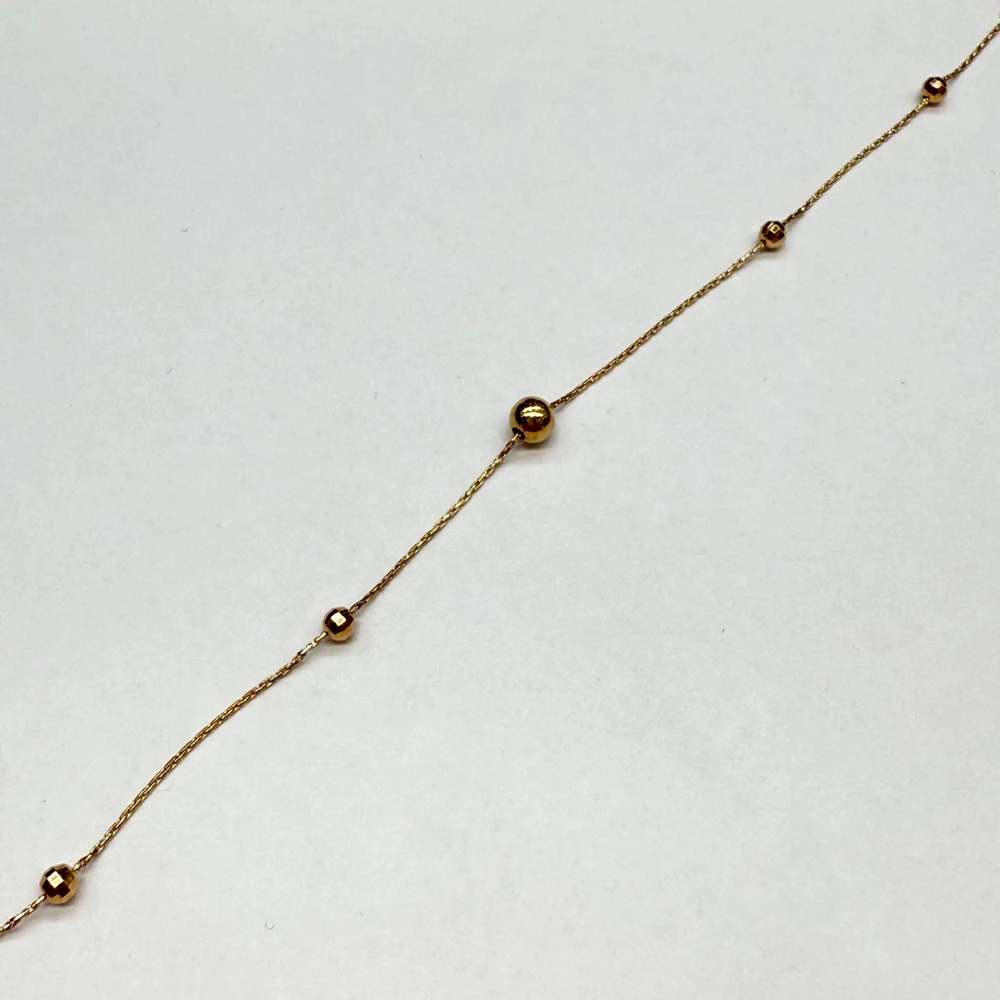 Браслет из красного золота 585 пробы