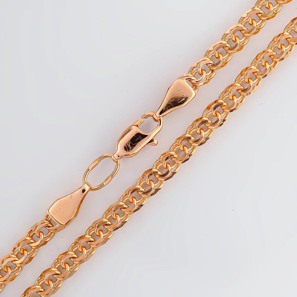 Браслет из красного золота 585 пробы