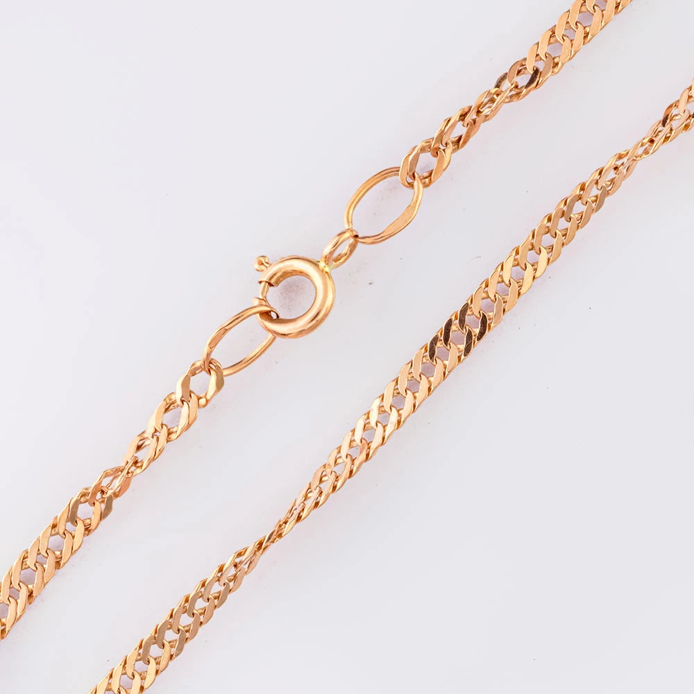 Браслет из красного золота 585 пробы