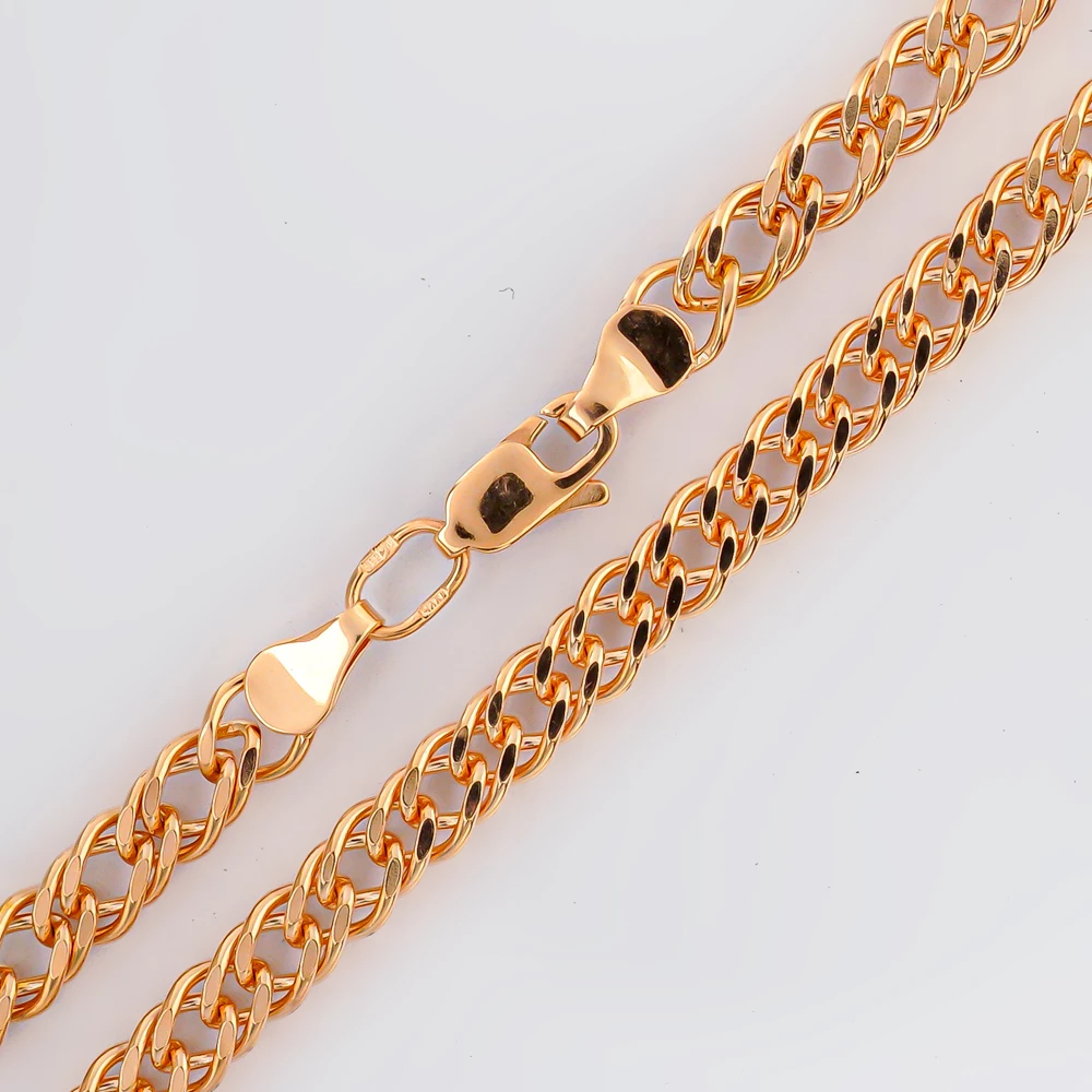 Браслет из красного золота 585 пробы