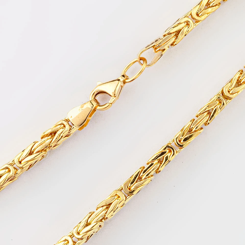 Браслет из желтого золота 585 пробы