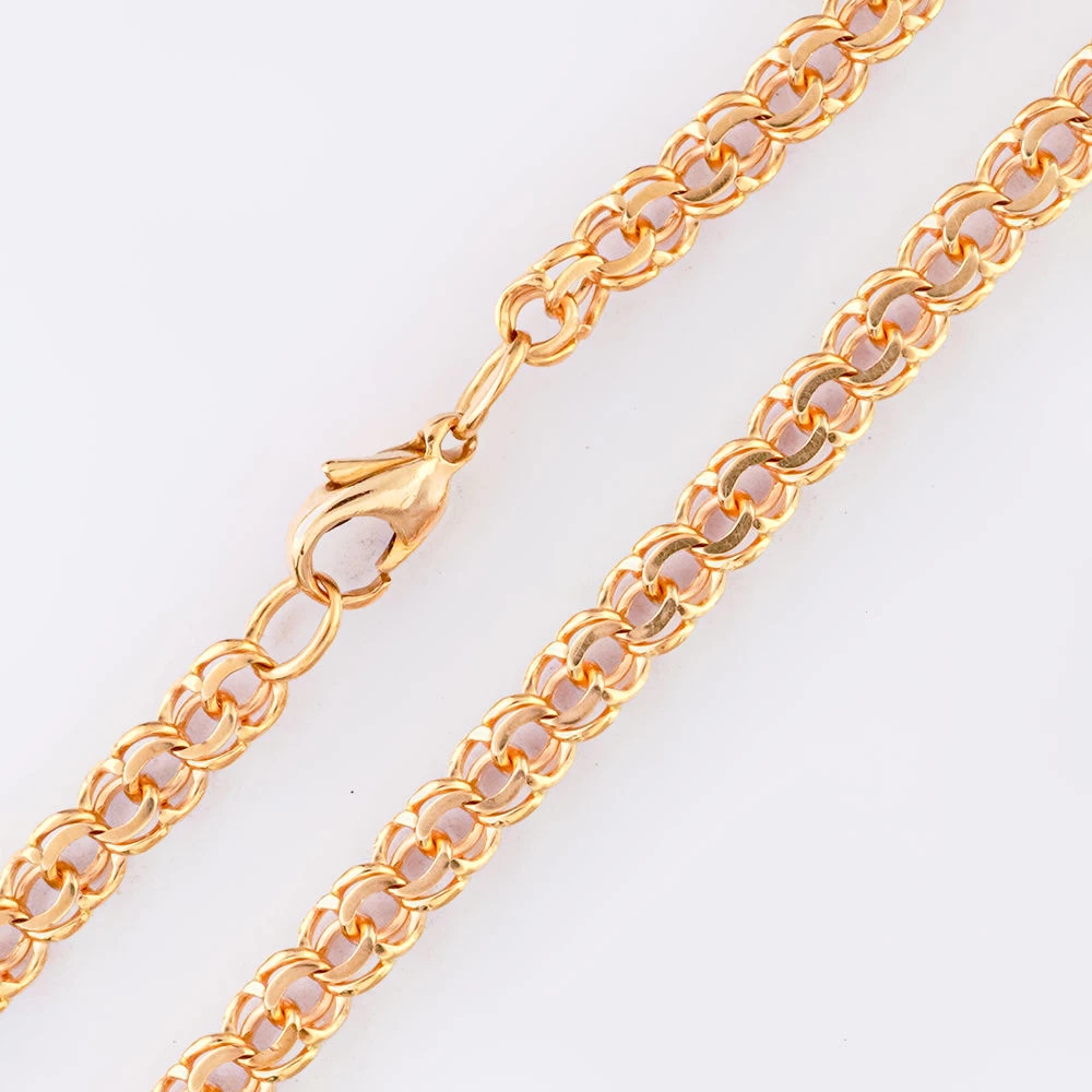 Браслет из красного золота 585 пробы