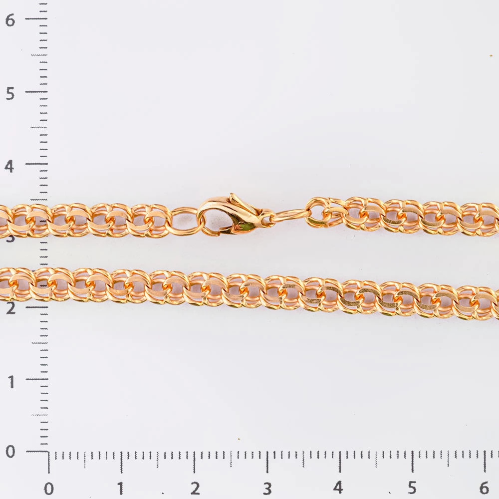 Браслет из красного золота 585 пробы