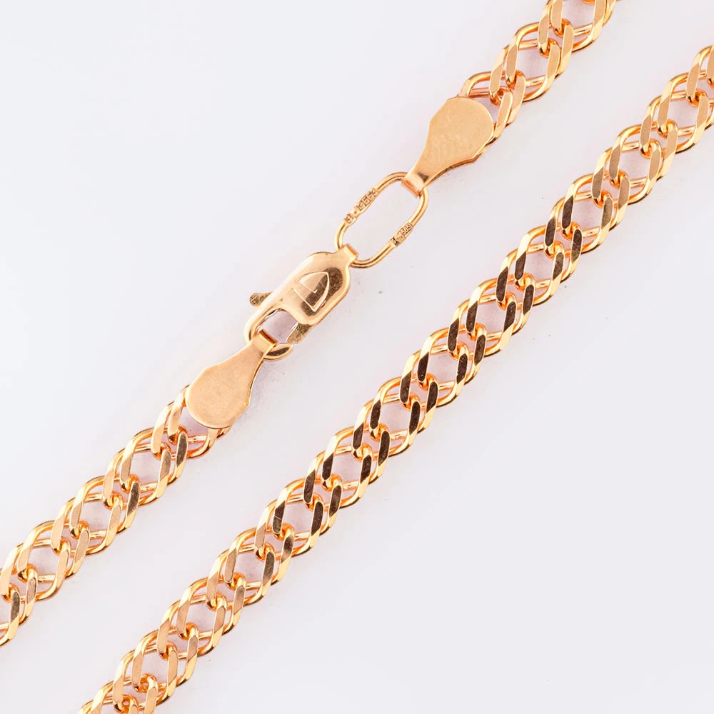 Браслет из красного золота 585 пробы