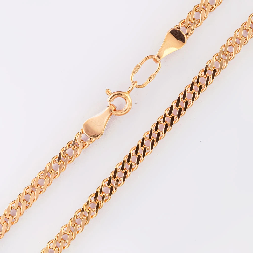 Браслет из красного золота 585 пробы