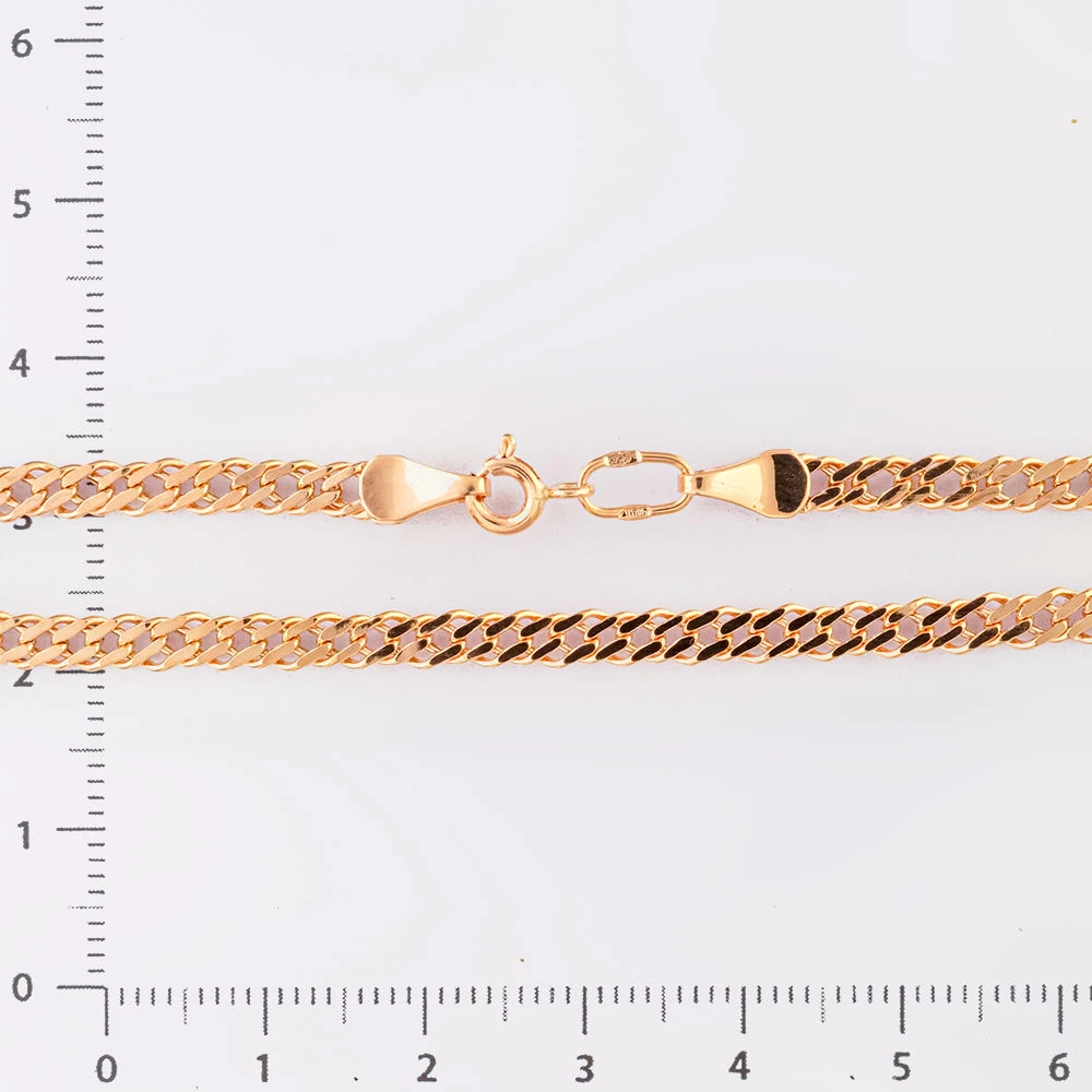 Браслет из красного золота 585 пробы