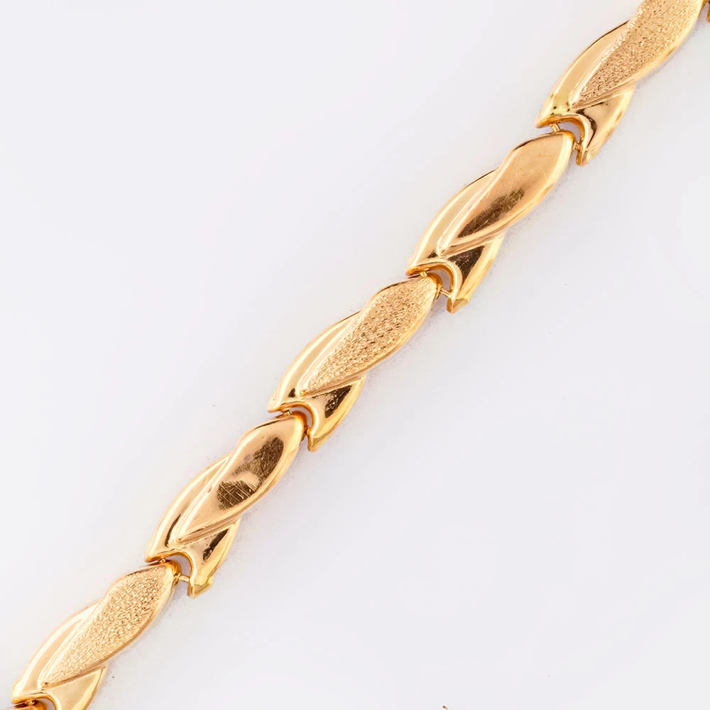 Браслет из красного золота 585 пробы