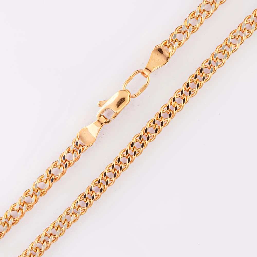 Браслет из красного золота 585 пробы