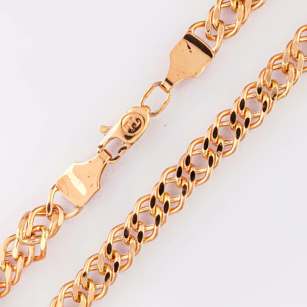 Браслет из красного золота 585 пробы