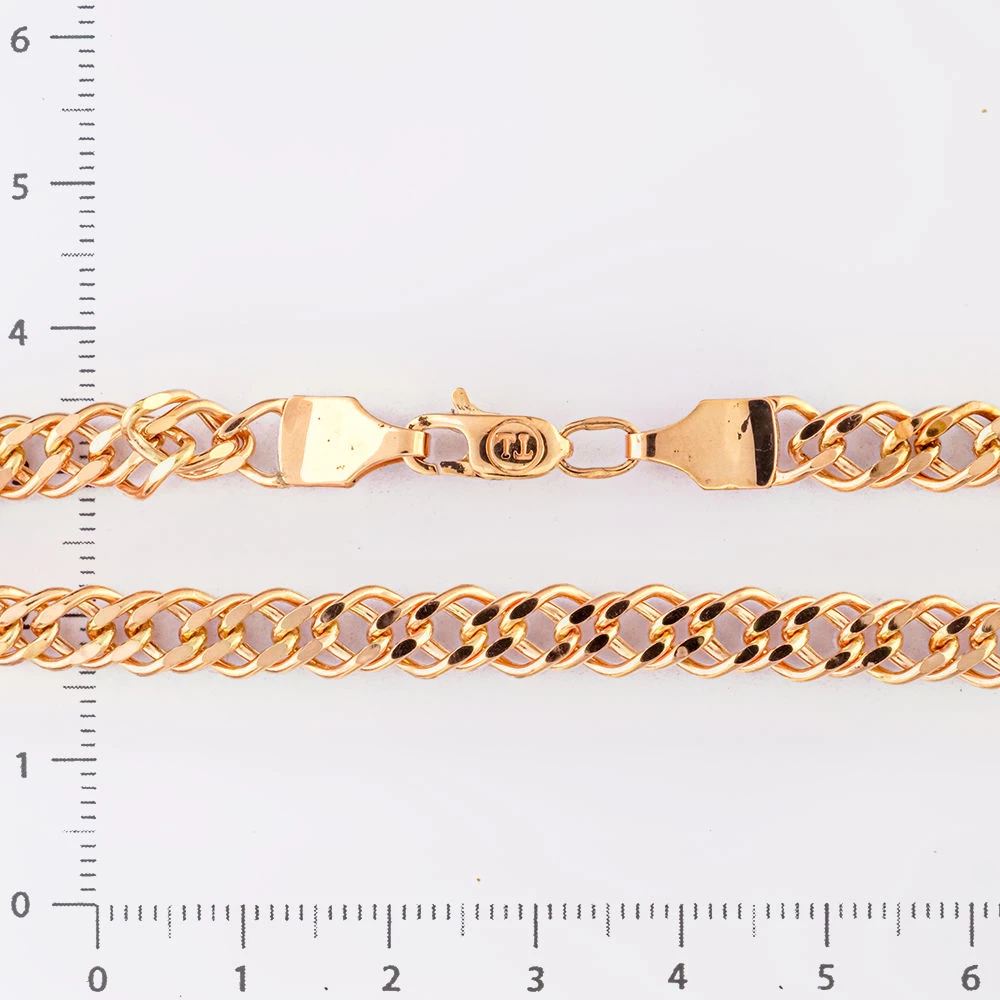 Браслет из красного золота 585 пробы