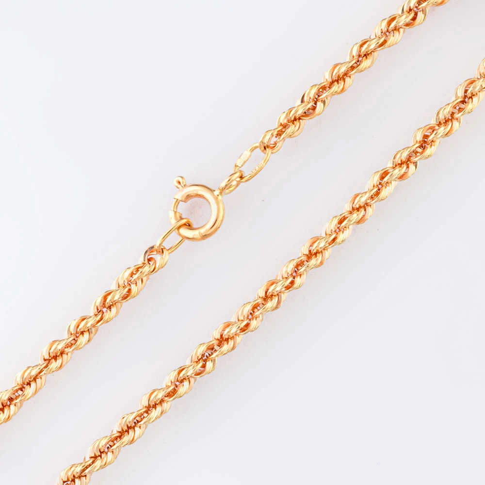 Браслет из красного золота 585 пробы