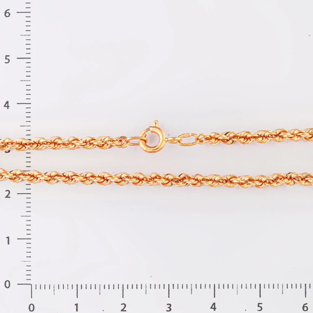 Браслет из красного золота 585 пробы