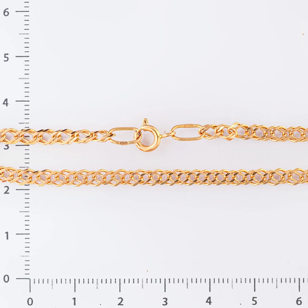 Браслет из красного золота 585 пробы