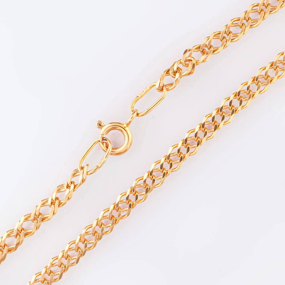 Браслет из красного золота 585 пробы