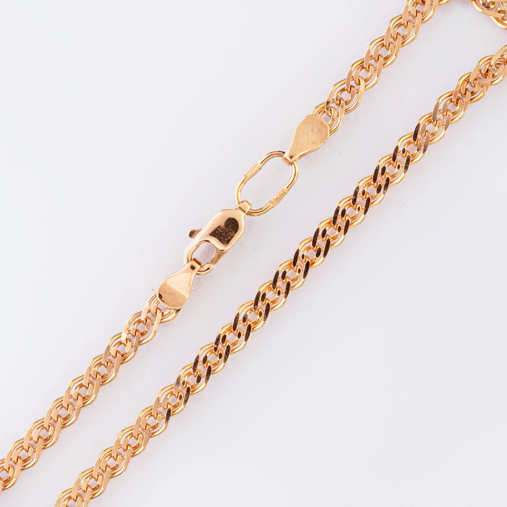 Браслет из красного золота 585 пробы