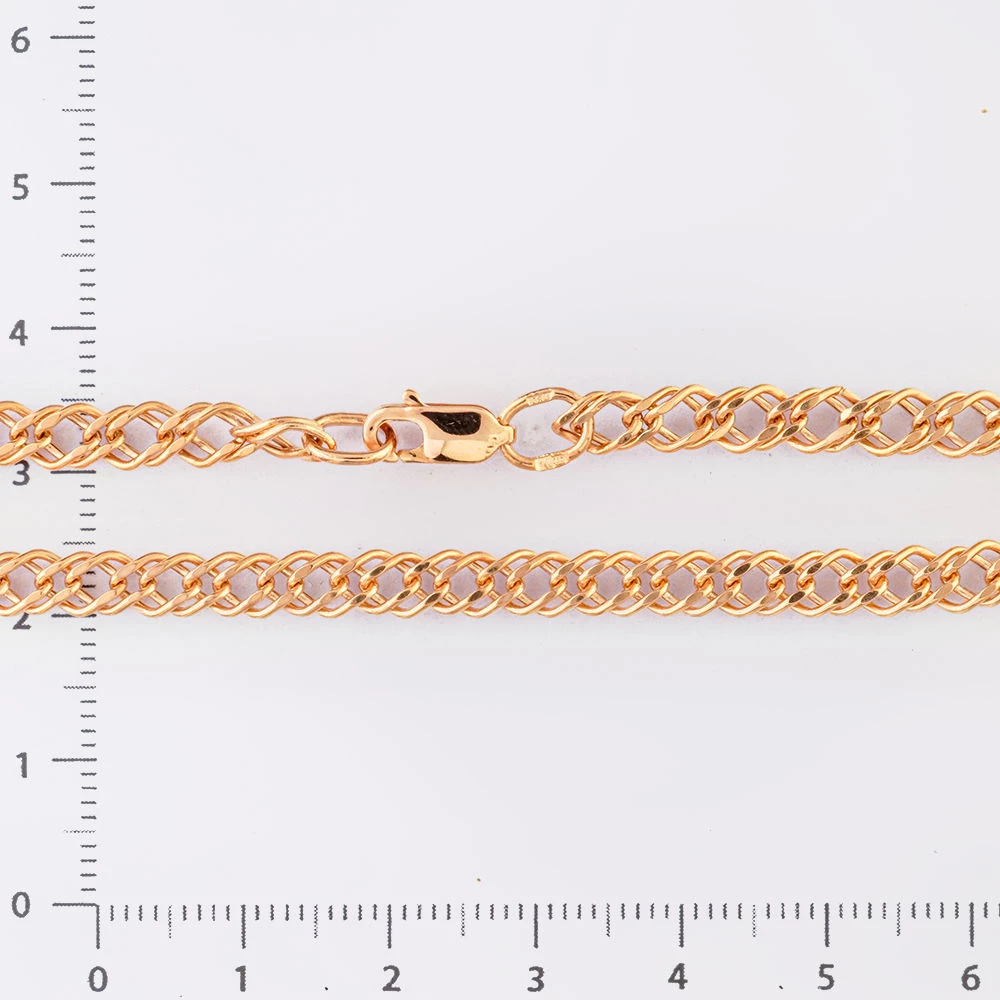 Браслет из красного золота 585 пробы