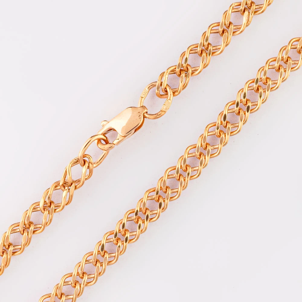 Браслет из красного золота 585 пробы