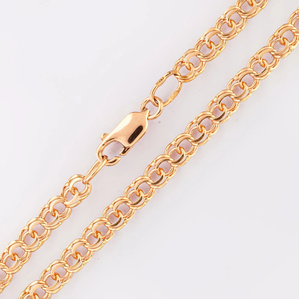 Браслет из красного золота 585 пробы