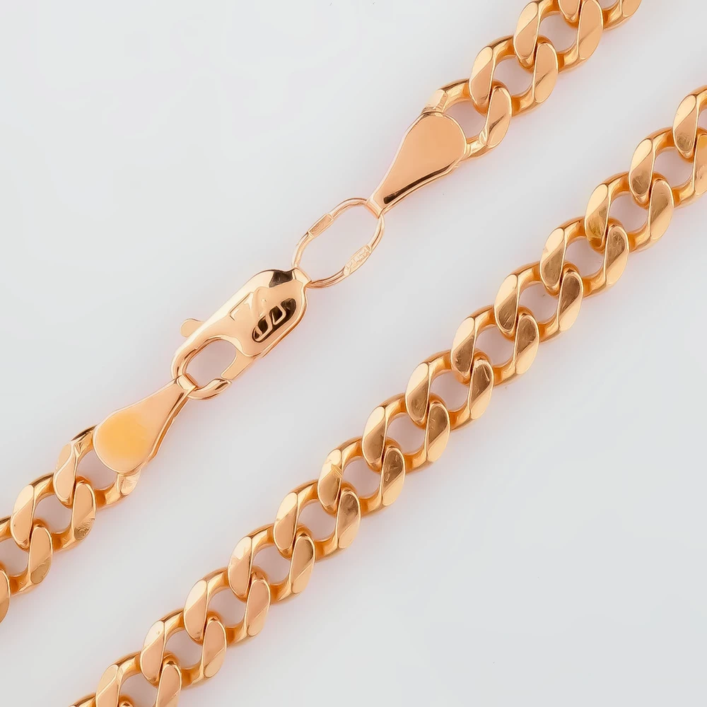 Браслет из красного золота 585 пробы