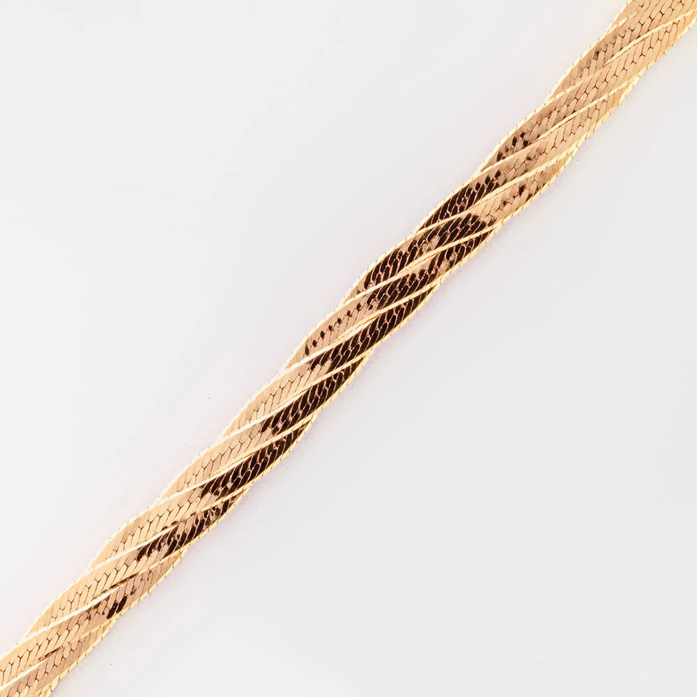 Браслет из красного золота 585 пробы