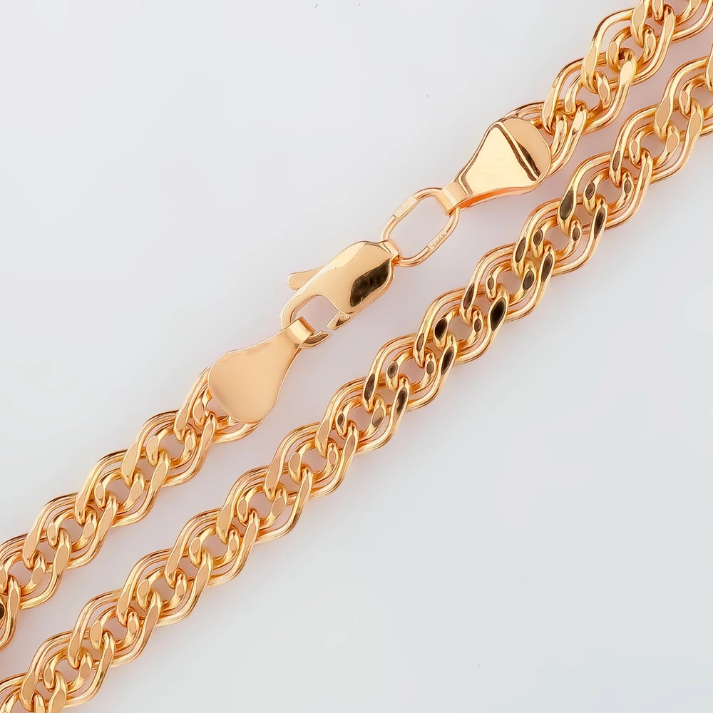 Браслет из красного золота 585 пробы