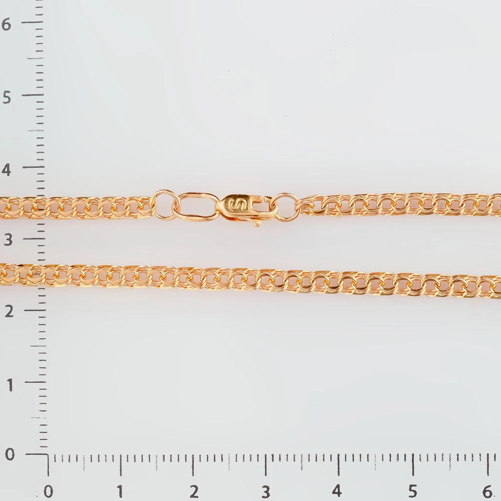 Браслет из красного золота 585 пробы