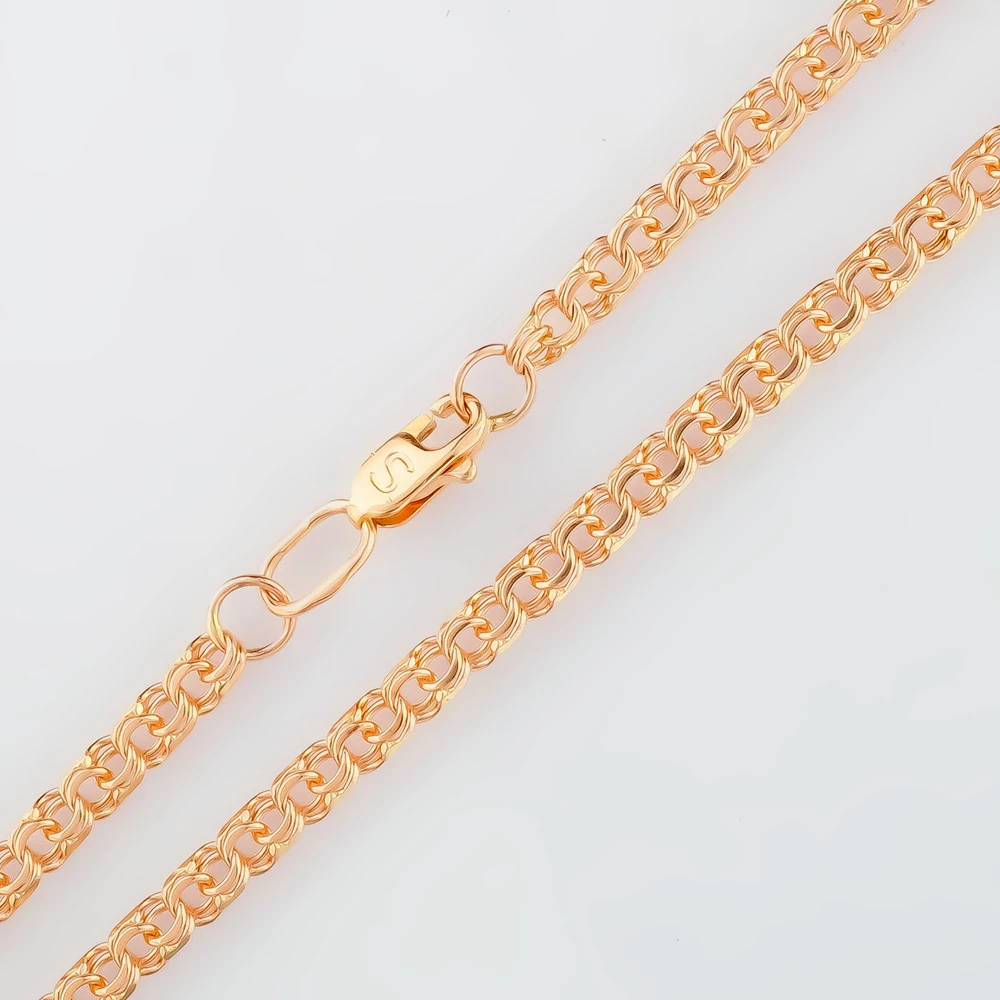 Браслет из красного золота 585 пробы