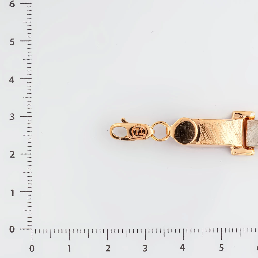 Браслет из красного золота 585 пробы