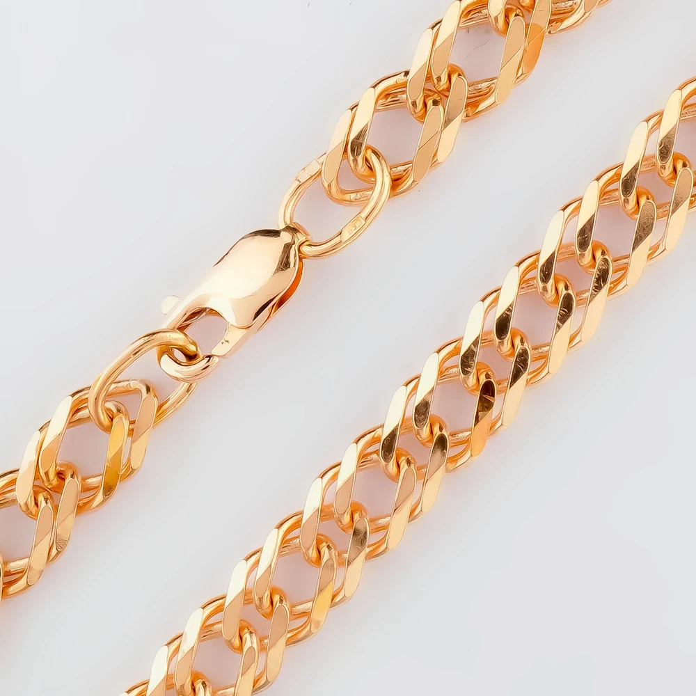 Браслет из красного золота 585 пробы