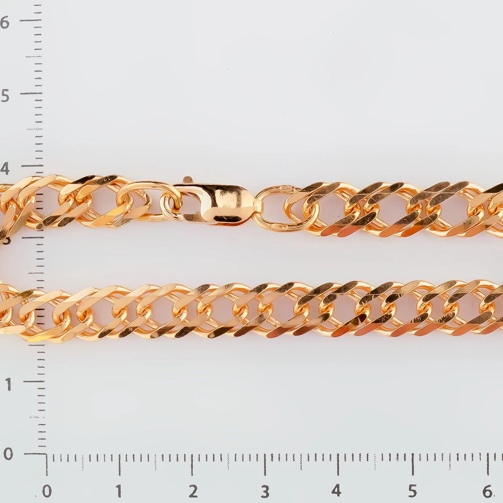 Браслет из красного золота 585 пробы