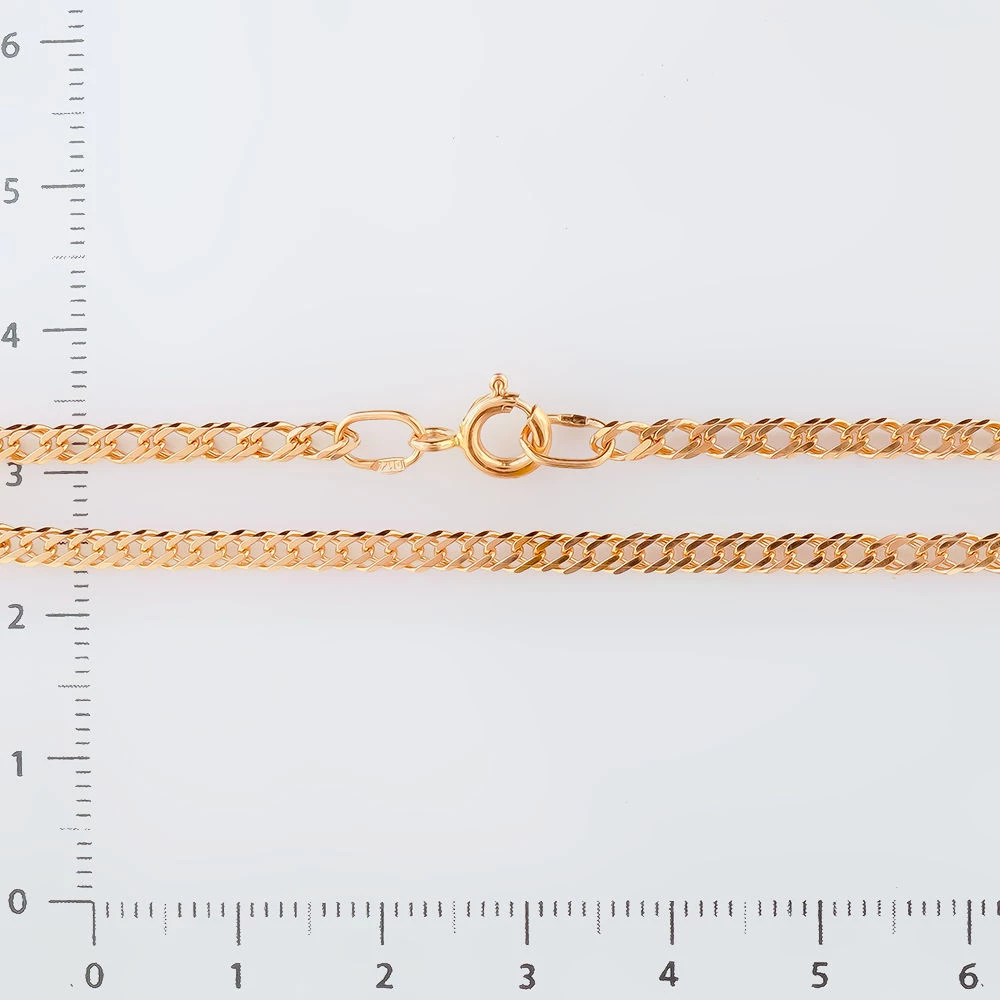 Браслет из красного золота 585 пробы