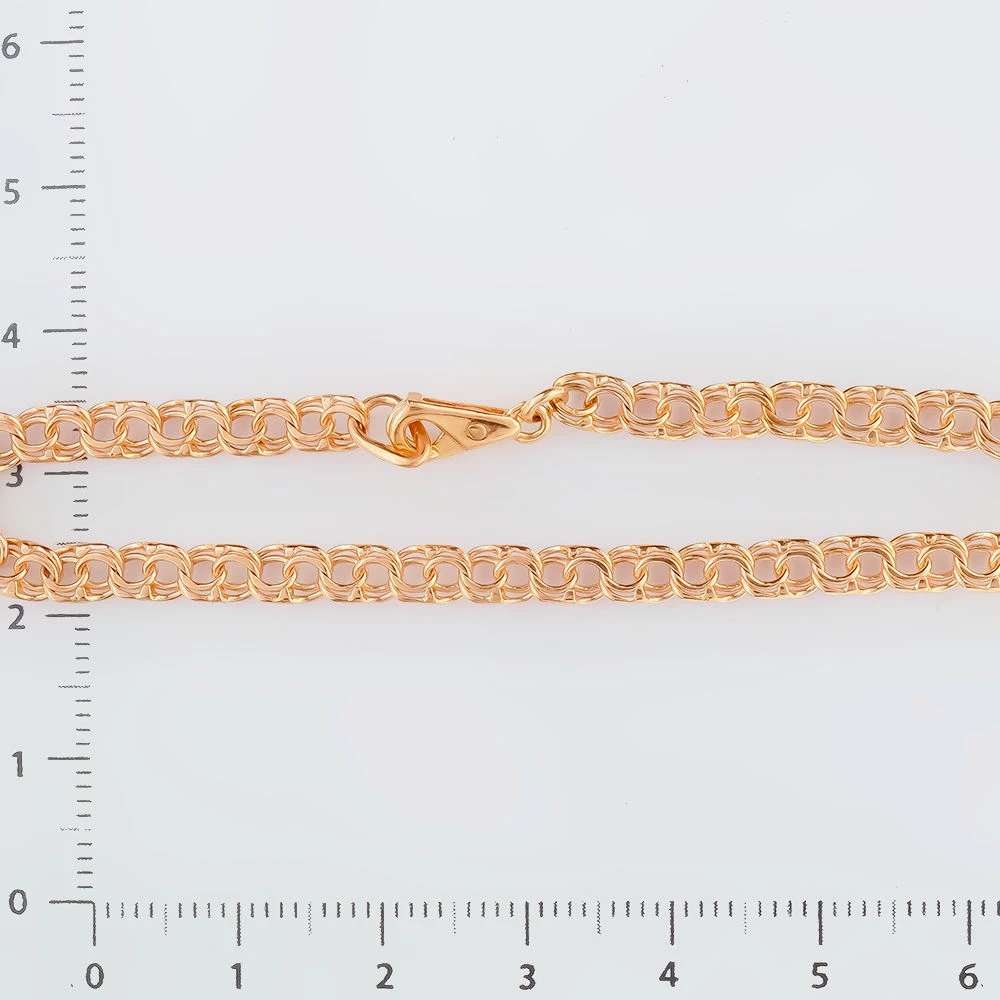 Браслет из красного золота 583 пробы