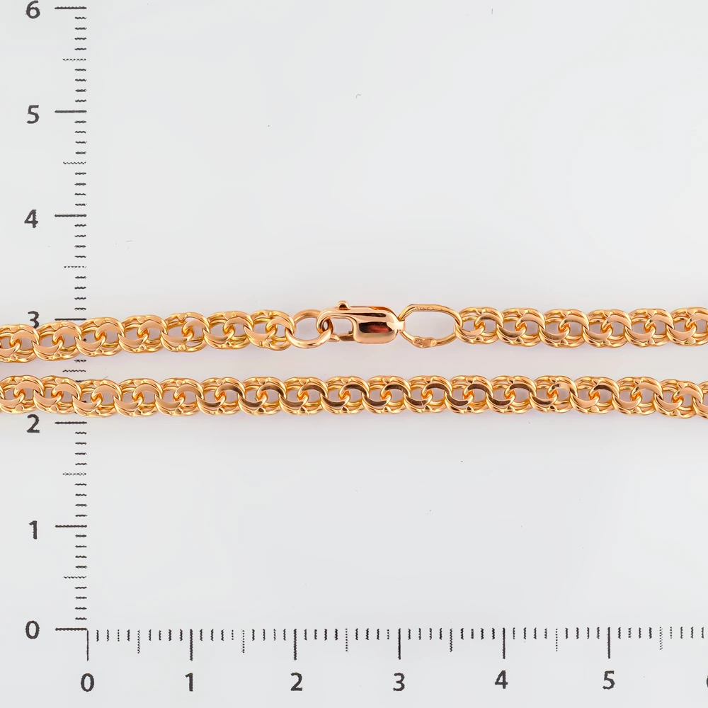 Браслет из красного золота 585 пробы