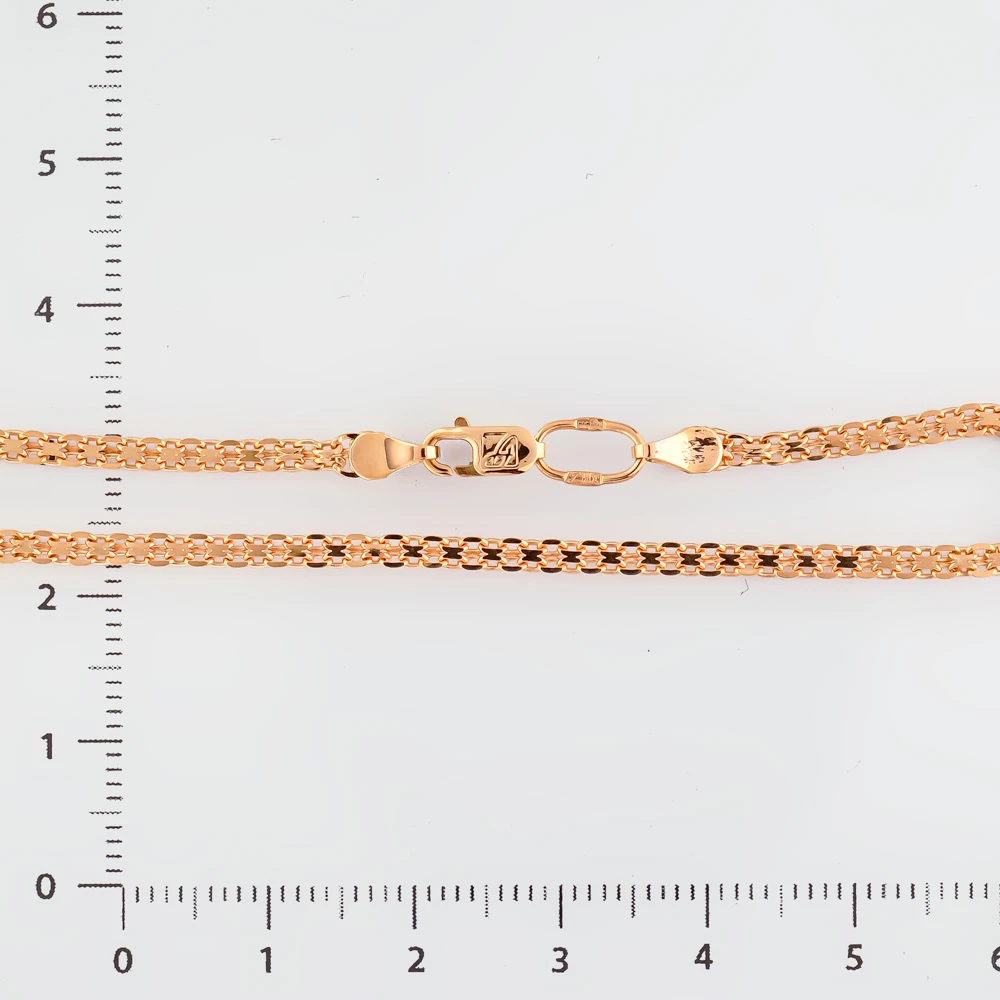 Браслет из красного золота 585 пробы