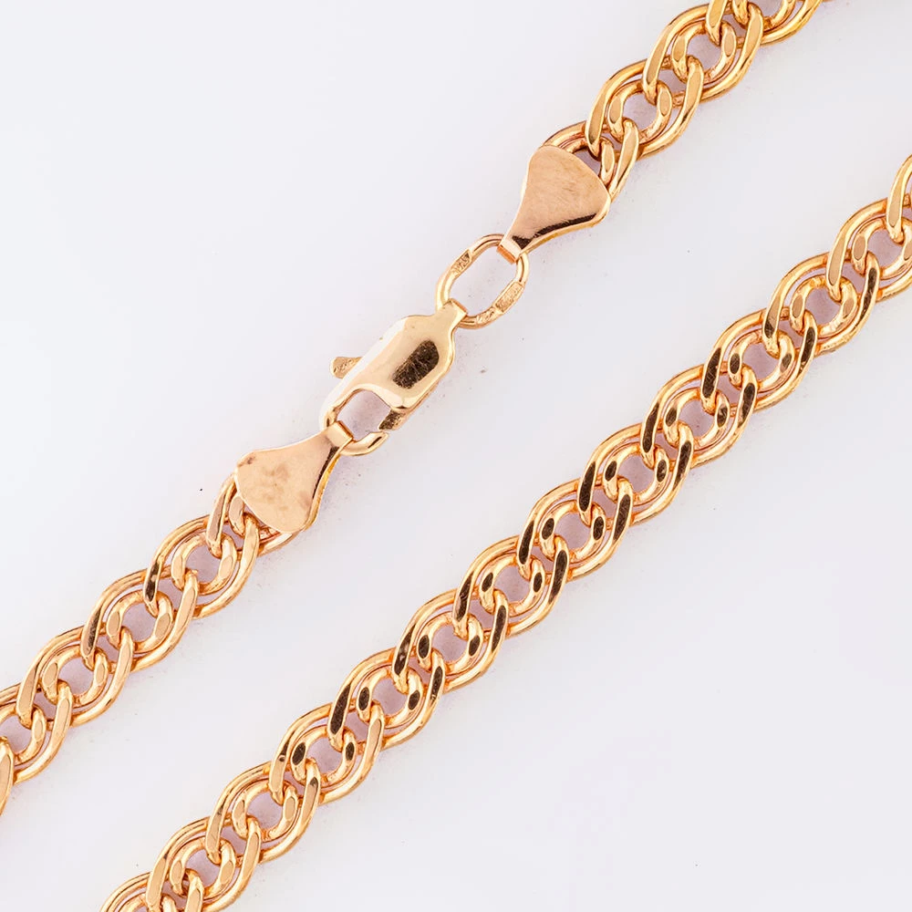 Браслет из красного золота 585 пробы