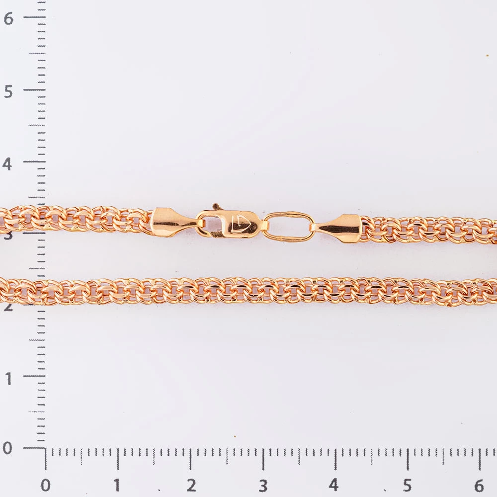 Браслет из красного золота 585 пробы