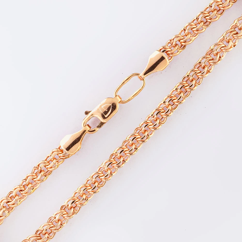 Браслет из красного золота 585 пробы