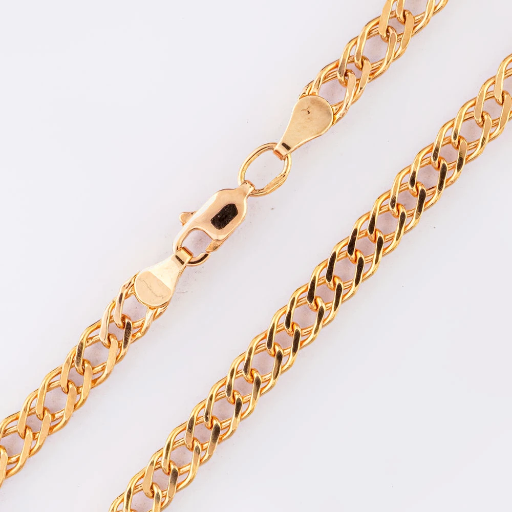 Браслет из красного золота 585 пробы