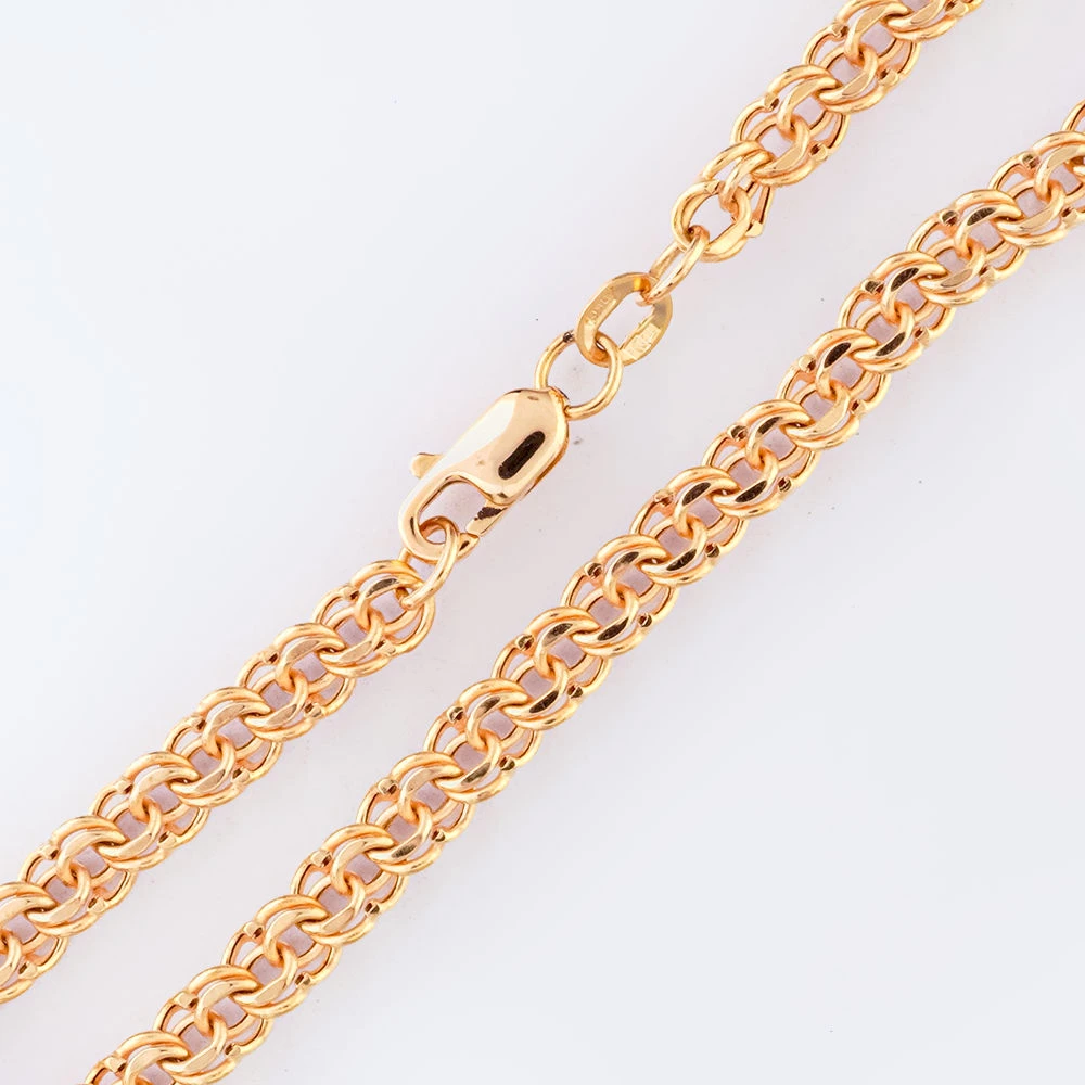 Браслет из красного золота 585 пробы