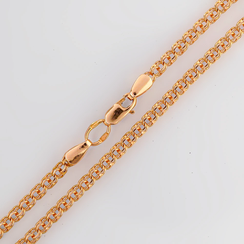 Браслет из красного золота 585 пробы