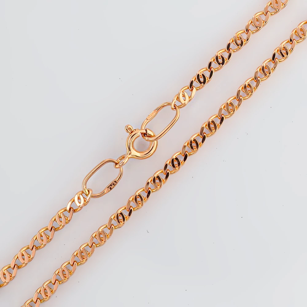 Браслет из красного золота 585 пробы