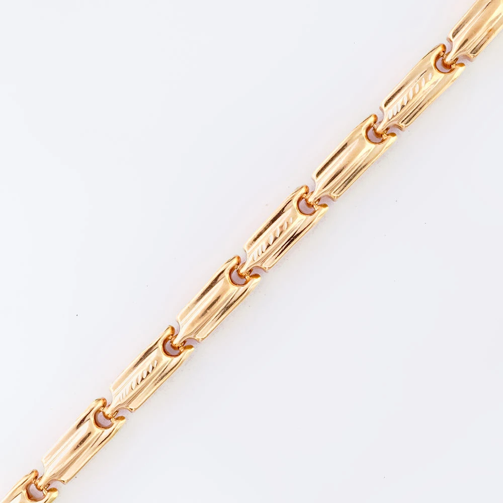 Браслет из красного золота 585 пробы