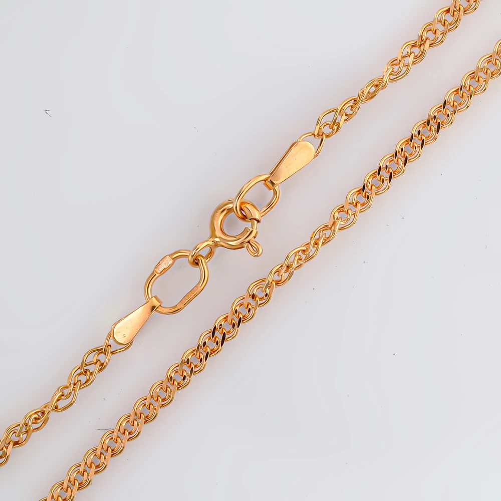 Браслет из красного золота 585 пробы