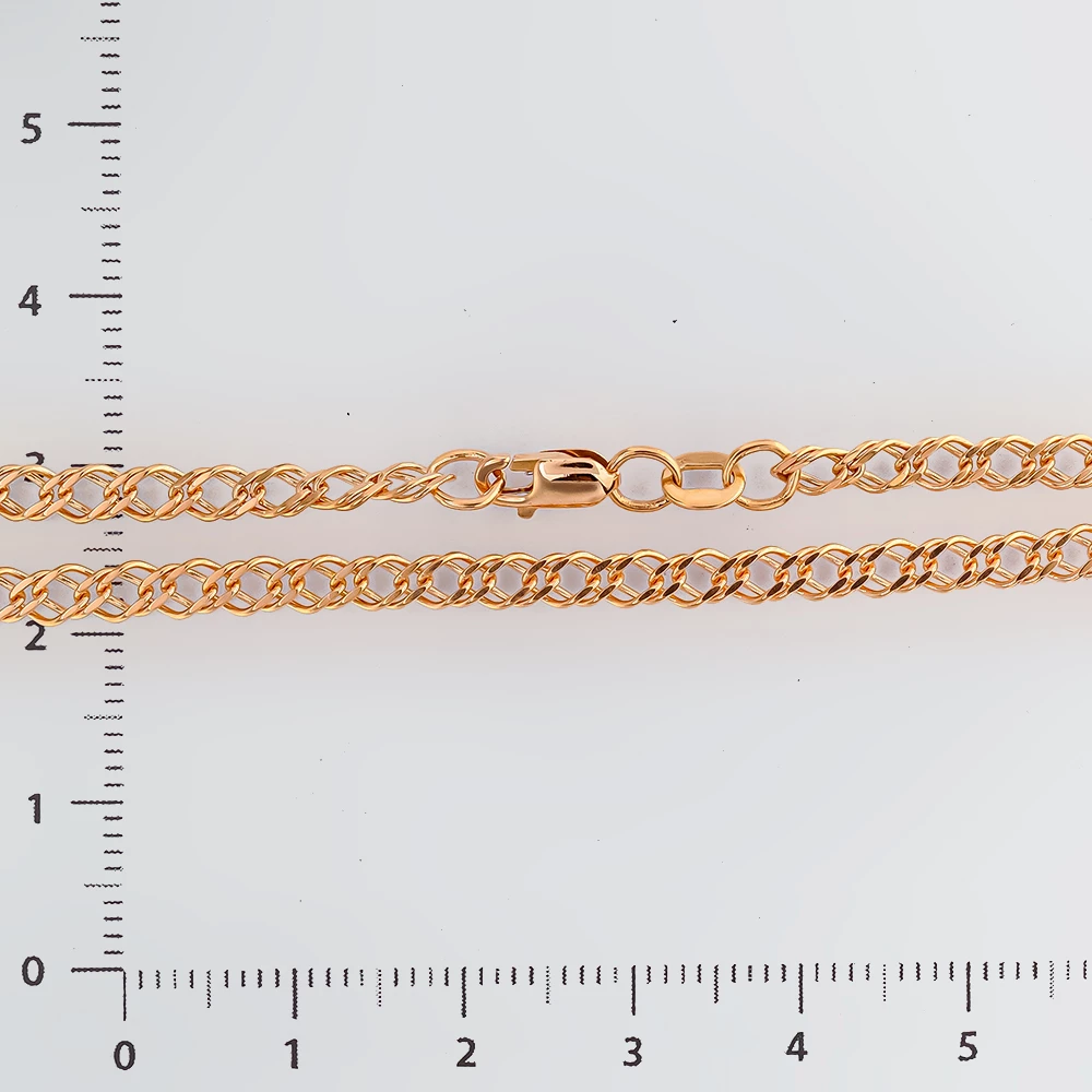 Браслет из красного золота 585 пробы