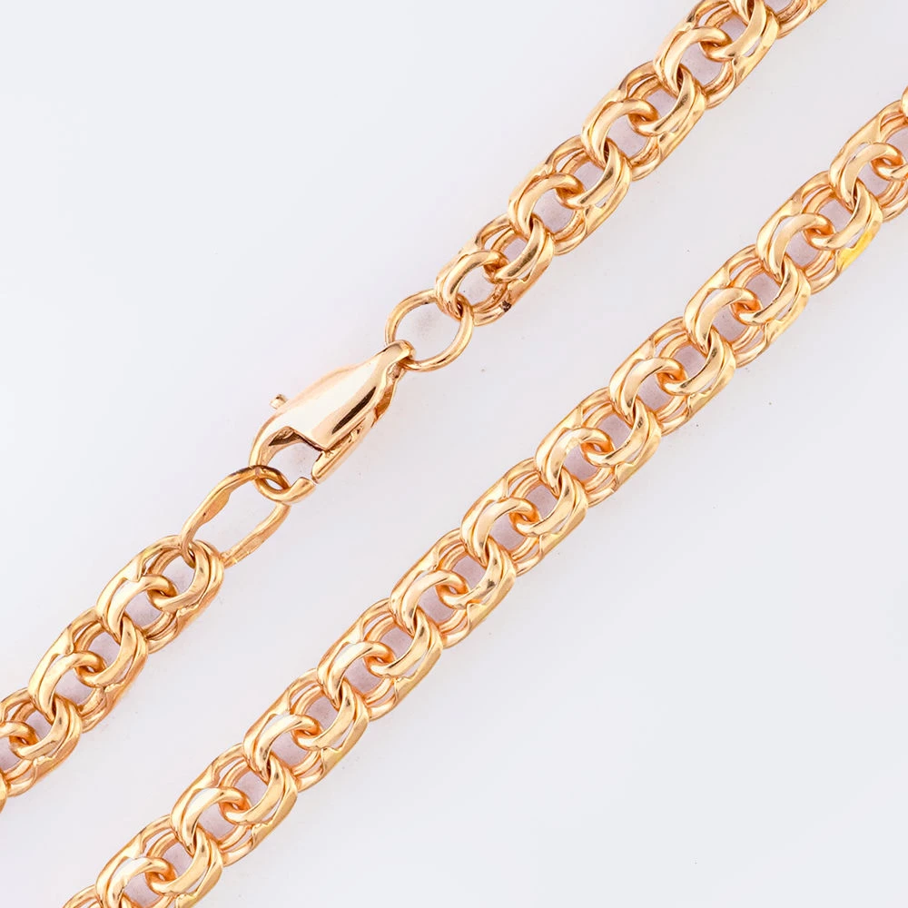 Браслет из красного золота 585 пробы