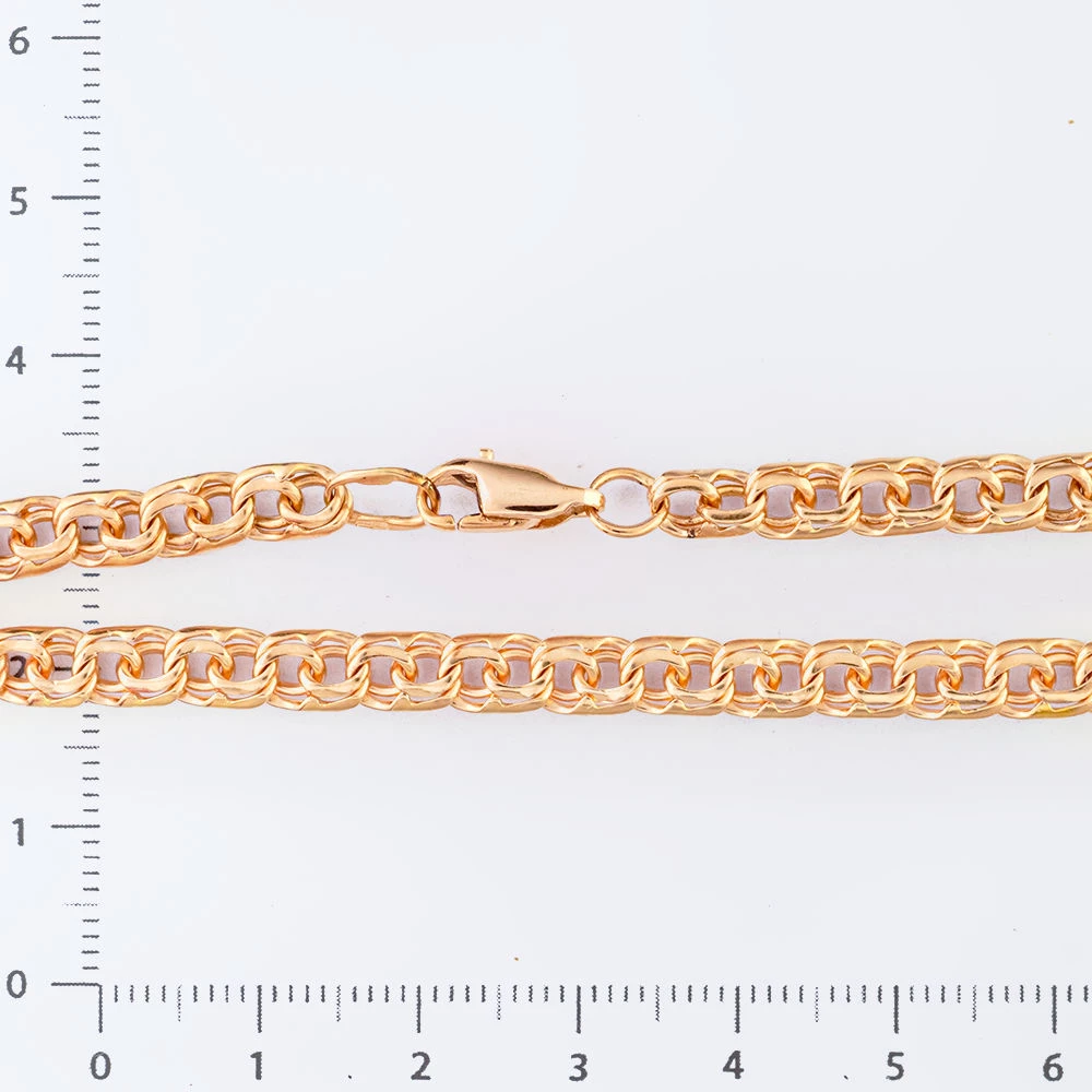 Браслет из красного золота 585 пробы