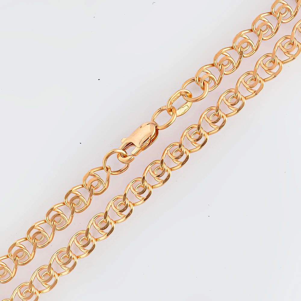 Браслет из красного золота 585 пробы