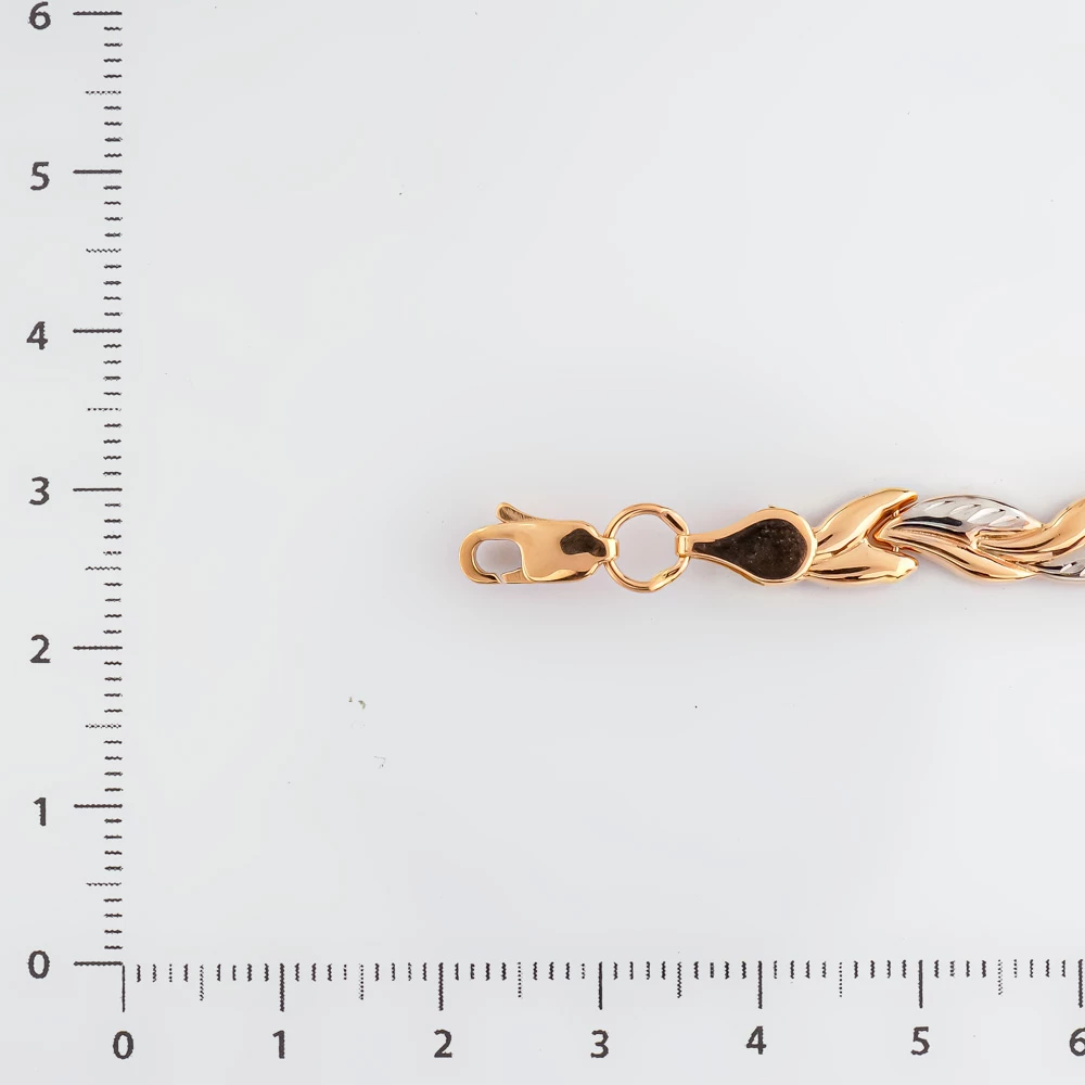 Браслет из красного золота 585 пробы