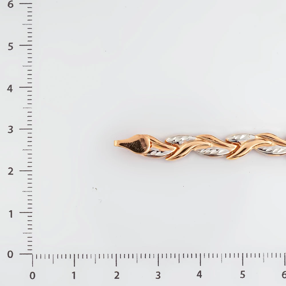 Браслет из красного золота 585 пробы